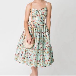 Unique Vintage Park Foods Dress PLUS SIZE